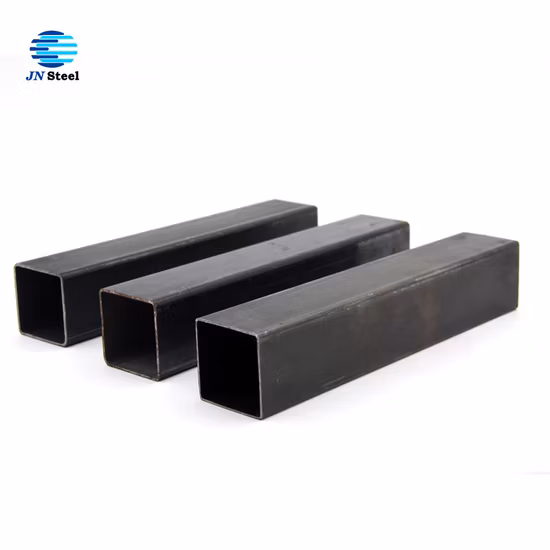 Meilleur prix JIS G3452/DIN 1626/Q235/Ss400/S235jr/20X20mm/25X50mm/extrémité simple/galvanisé/peint/carré/rectangulaire/clôture/meubles/Structure/Shs/Rhs/tube en acier