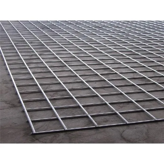 Clôture en acier inoxydable de fil de fer soudé par électro de béton de Lowes de ferme de chèvre de PVC a galvanisé la maille