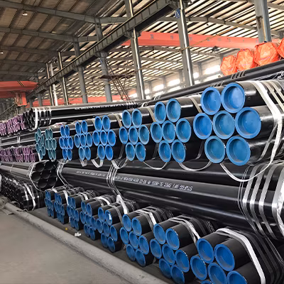  ASTM A106 A53 Gr.  B A336 API 5L Tuyau en acier sans soudure galvanisé/Stainlesss/Ms Alliage à paroi épaisse de grand diamètre Sch40 Sch80 Tuyau de tube de chaudière à feu fluide sans soudure