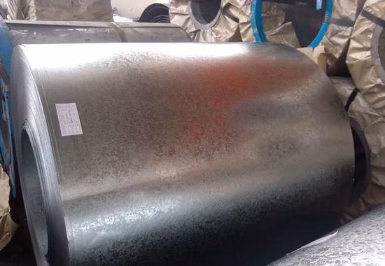 JIS G3302 SGCC SPCC DX51d DC01 G90 Z275 zingué laminé à froid 0,6 mm 0,8 mm plaque de fer Gi tôle d'acier bobine galvanisée à chaud pour le matériau de construction